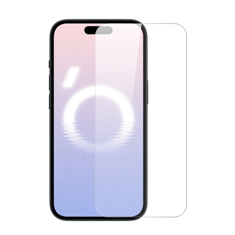 For iPhone 16 NORTHJO 2pcs A++ Screen Protector Tempered Glass Film with Installation Frame - iPhone 16 Tempered Glass by NORTHJO | Online Shopping South Africa | PMC TechLife | Buy Now Pay Later Mobicred