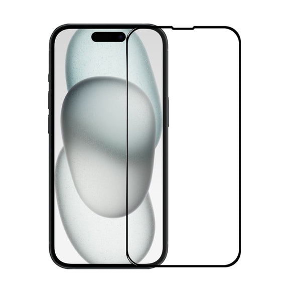 For iPhone 15 Plus NORTHJO 2pcs A++ Tempered Glass Film with Installation Frame