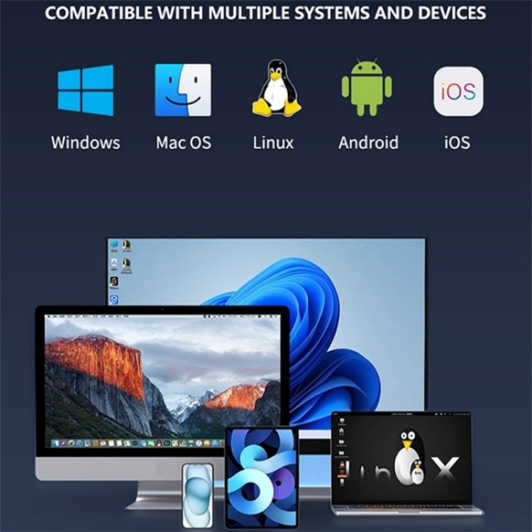 S186 Aluminum Alloy NVME M.2 External Hard Drive Enclosure USB3.1 10Gbps SATA SSD Case - free shipping - PMC TechLife - Order now!