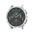 For Samsung Galaxy Watch 7 40mm Single Diamond Hollow PC Watch Protective Case(Silver) - Watch Cases by PMC TechLife | Online Shopping South Africa | PMC TechLife | Buy Now Pay Later Mobicred