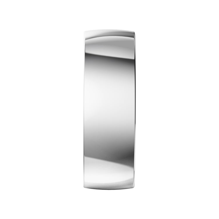R09M SIZE 18 Smart Ring, Support Wellness Tracking / Care For Families(Silver)