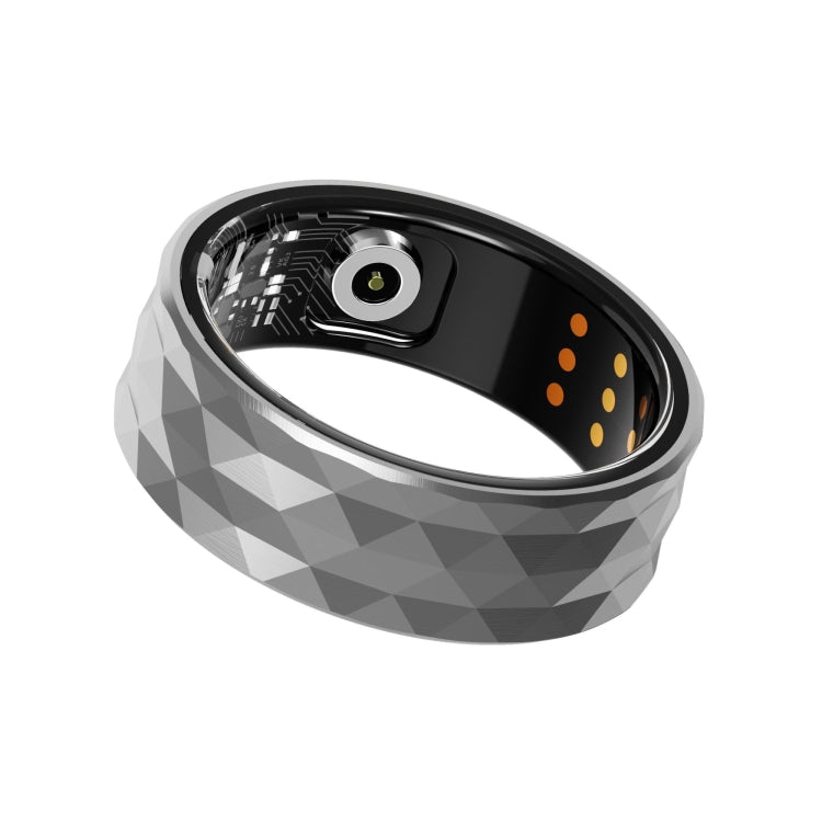 R12M SIZE 18 Smart Ring, Support Health Monitoring / Multiple Exercise Modes(Silver) - free shipping - PMC TechLife - Order now!
