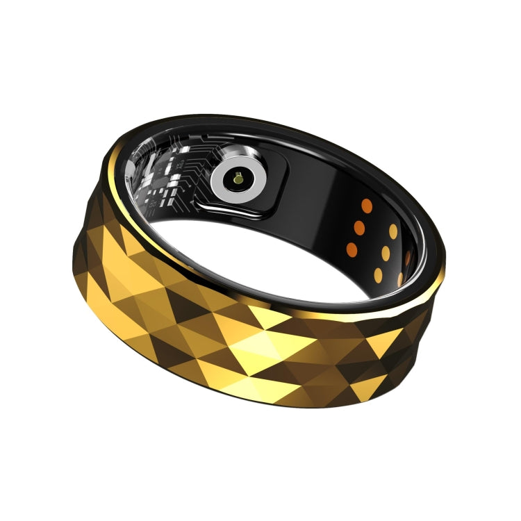 R12M SIZE 22 Smart Ring, Support Health Monitoring / Multiple Exercise Modes(Gold) - Smart Rings / Smart Telephones by PMC TechLife | Online Shopping South Africa | PMC TechLife | Buy Now Pay Later Mobicred