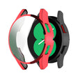 For Samsung Galaxy Watch FE 40mm Full Coverage TPU Electroplated Watch Protective Case(Red) - Watch Cases by PMC TechLife | Online Shopping South Africa | PMC TechLife | Buy Now Pay Later Mobicred