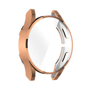 For Samsung Galaxy Watch FE 40mm Full Coverage TPU Electroplated Watch Protective Case(Rose Gold)