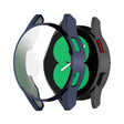 For Samsung Galaxy Watch FE 40mm Full Coverage TPU Electroplated Watch Protective Case(Dark Blue) - Watch Cases by PMC TechLife | Online Shopping South Africa | PMC TechLife | Buy Now Pay Later Mobicred