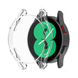 For Samsung Galaxy Watch FE 40mm Full Coverage TPU Electroplated Watch Protective Case(Transparent) - Watch Cases by PMC TechLife | Online Shopping South Africa | PMC TechLife | Buy Now Pay Later Mobicred