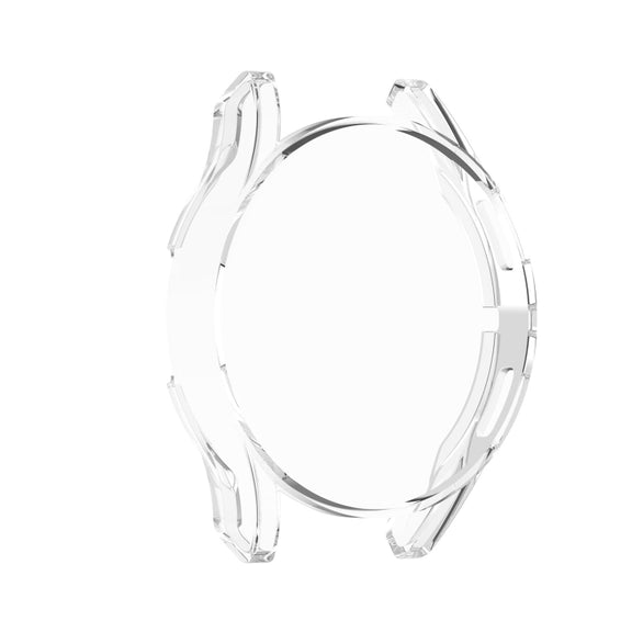 For Samsung Galaxy Watch FE 40mm Full Coverage TPU Electroplated Watch Protective Case(Transparent)