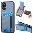 For Motorola Moto G Stylus 5G 2024 Carbon Fiber Vertical Flip Wallet Stand Phone Case(Blue) - Motorola Cases by PMC TechLife | Online Shopping South Africa | PMC TechLife | Buy Now Pay Later Mobicred