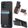 For Motorola Moto G Power 2024 5G Carbon Fiber Vertical Flip Wallet Stand Phone Case(Black) - Motorola Cases by PMC TechLife | Online Shopping South Africa | PMC TechLife | Buy Now Pay Later Mobicred