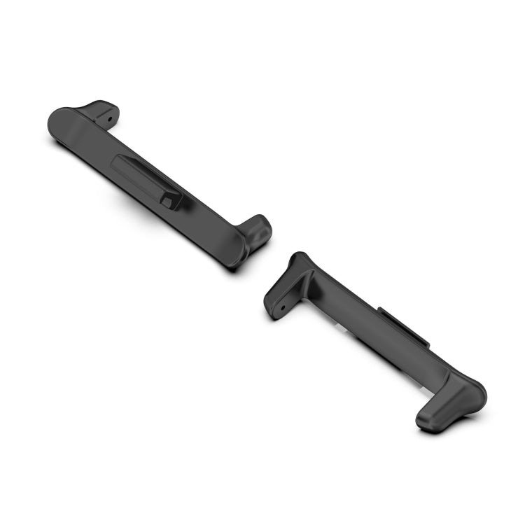 For vivo Watch GT 22mm 1 Pair Metal Watch Band Connector(Black)