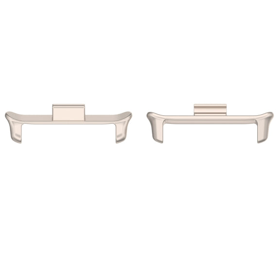 For vivo Watch GT 22mm 1 Pair Metal Watch Band Connector(Starlight)