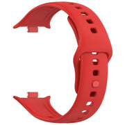 For vivo Watch GT Silicone Watch Band(Red)