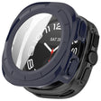 For Samsung Galaxy Watch Ultra 47mm PC+Tempered Film Integrated Waterproof Watch Protective Case(Dark Blue) - free shipping - PMC Jewellery - Order now!