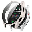 For Samsung Galaxy Watch 7 44mm PC+Tempered Film Integrated Waterproof Watch Protective Case(Starlight) - Watch Cases by PMC TechLife | Online Shopping South Africa | PMC TechLife | Buy Now Pay Later Mobicred