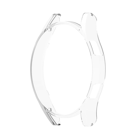 For Samsung Galaxy Watch FE 40mm Half Pack Hollow PC Watch Protective Case(Transparent)