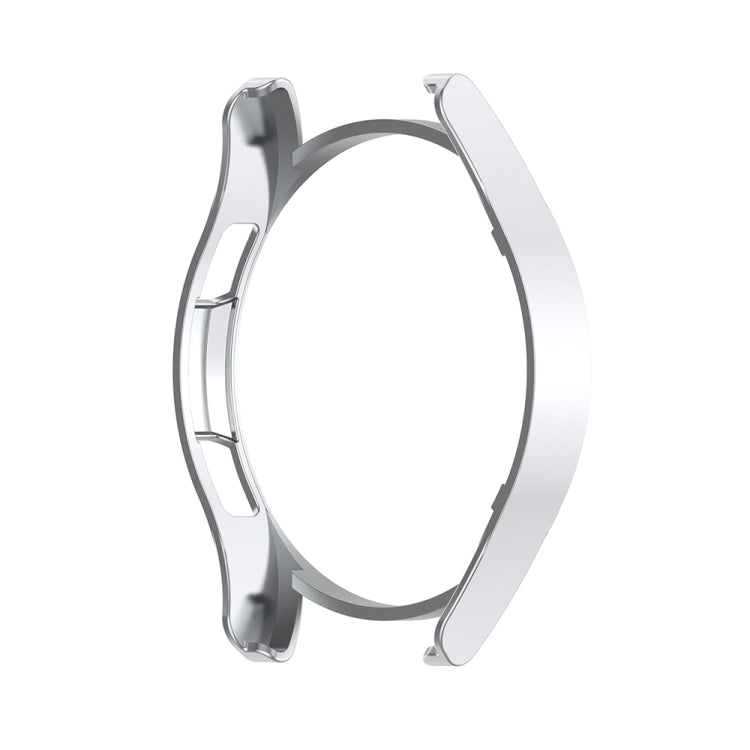 For Samsung Galaxy Watch FE 40mm Half Pack Hollow PC Watch Protective Case(Silver)