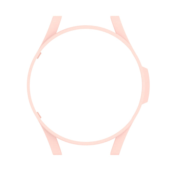 For Samsung Galaxy Watch FE 40mm Half Pack Hollow PC Watch Protective Case(Pink)