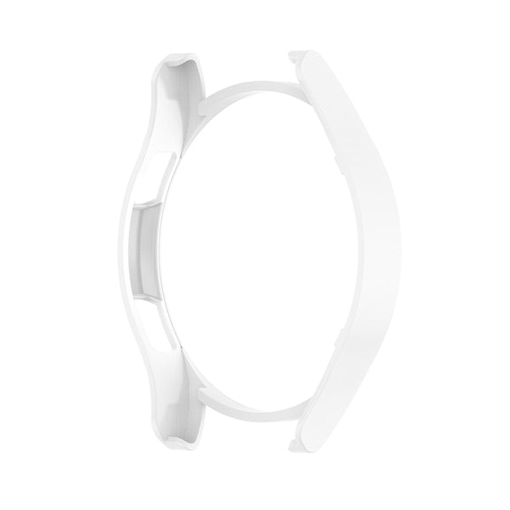 For Samsung Galaxy Watch FE 40mm Half Pack Hollow PC Watch Protective Case(White)