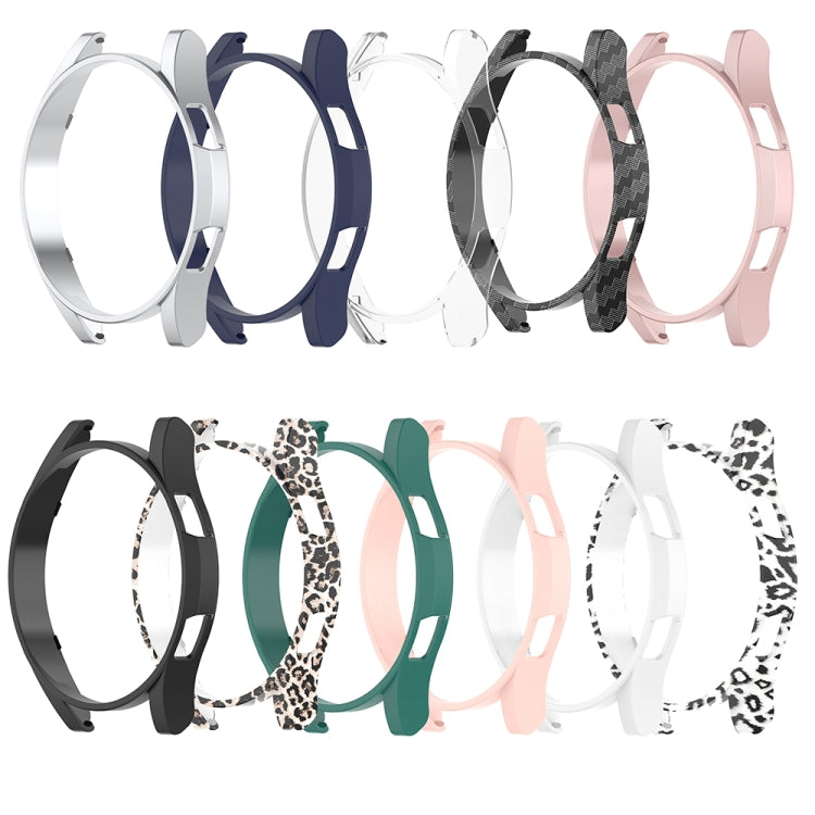 For Samsung Galaxy Watch FE 40mm Half Pack Hollow PC Watch Protective Case(Carbon Fiber)