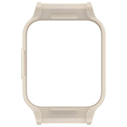 For Redmi Watch 4 Half Pack PC Watch Protective Case(Creamy White)