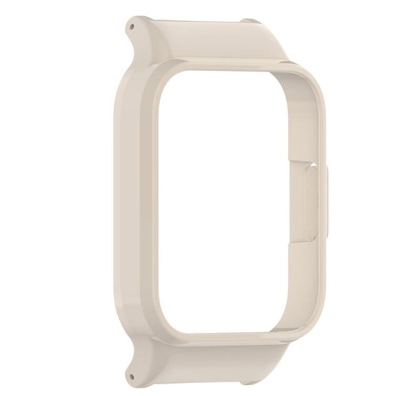 For Redmi Watch 3 Active Half Pack PC Watch Protective Case(Creamy White)