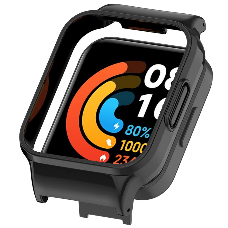 For Redmi Watch 3 Half Pack PC Watch Protective Case(Black) - Watch Cases by PMC TechLife | Online Shopping South Africa | PMC TechLife | Buy Now Pay Later Mobicred