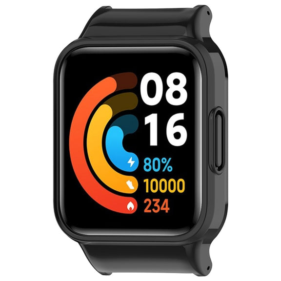 For Redmi Watch 2 Half Pack PC Watch Protective Case(Black)