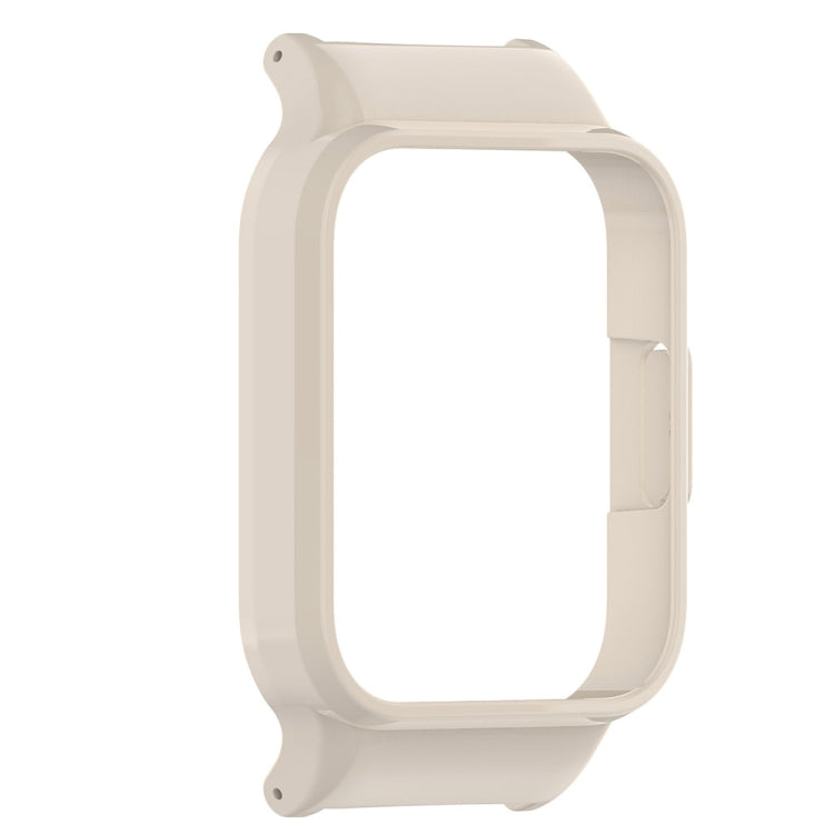 For Redmi Watch 2 Half Pack PC Watch Protective Case(Creamy White)