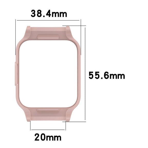 For Redmi Watch 3 Active Half Pack PC Watch Protective Case(Creamy White)