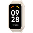 For Redmi Band 2 Half Pack PC Watch Protective Case(Creamy White) - Watch Cases by PMC TechLife | Online Shopping South Africa | PMC TechLife | Buy Now Pay Later Mobicred