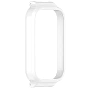 For Xiaomi Smart Band 8 Active Half Pack PC Watch Protective Case(White)