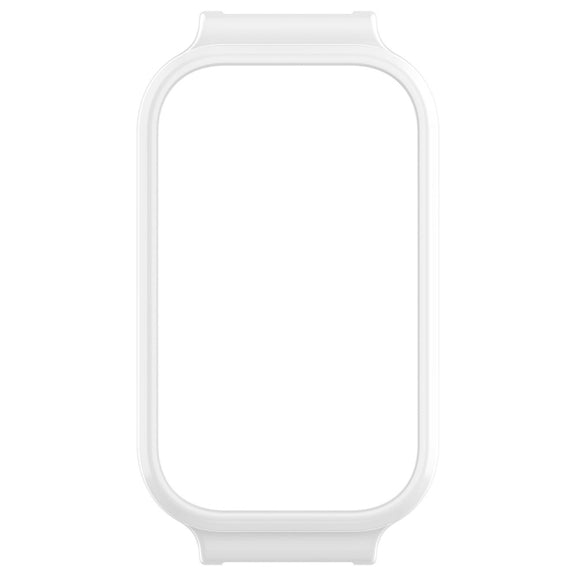 For Xiaomi Smart Band 8 Active Half Pack PC Watch Protective Case(White)