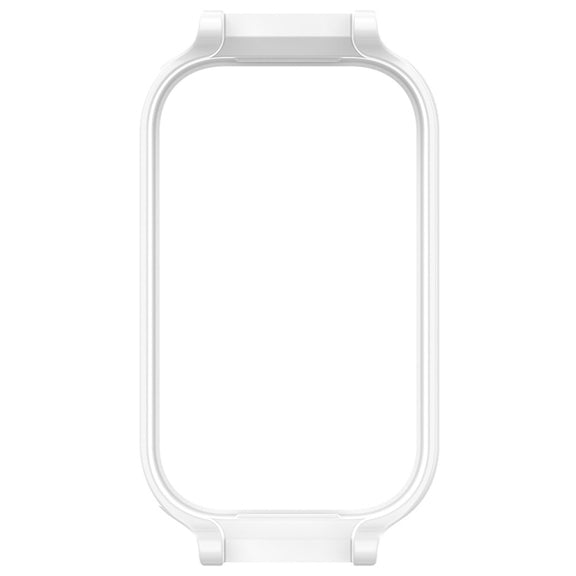 For Xiaomi Smart Band 8 Active Half Pack PC Watch Protective Case(White)