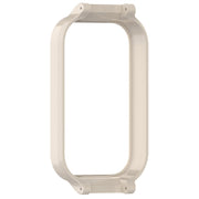 For Xiaomi Smart Band 8 Active Half Pack PC Watch Protective Case(Creamy White)
