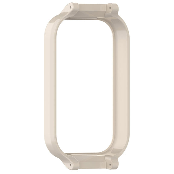 For Xiaomi Smart Band 8 Active Half Pack PC Watch Protective Case(Creamy White)