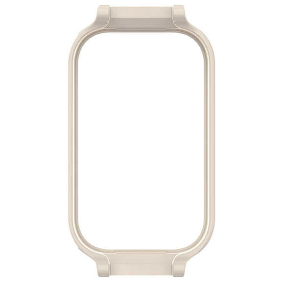 For Xiaomi Smart Band 8 Active Half Pack PC Watch Protective Case(Creamy White)