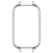 For Xiaomi Smart Band 8 Active Half Pack PC Watch Protective Case(Transparent White)