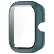 For vivo Watch GT PC + Tempered Glass Film Integrated Watch Protective Case(Pine Green)