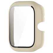 For vivo Watch GT PC + Tempered Glass Film Integrated Watch Protective Case(Ivory White)