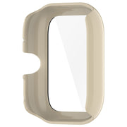 For vivo Watch GT PC + Tempered Glass Film Integrated Watch Protective Case(Ivory White)