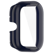 For vivo Watch GT PC + Tempered Glass Film Integrated Watch Protective Case(Ink Blue)