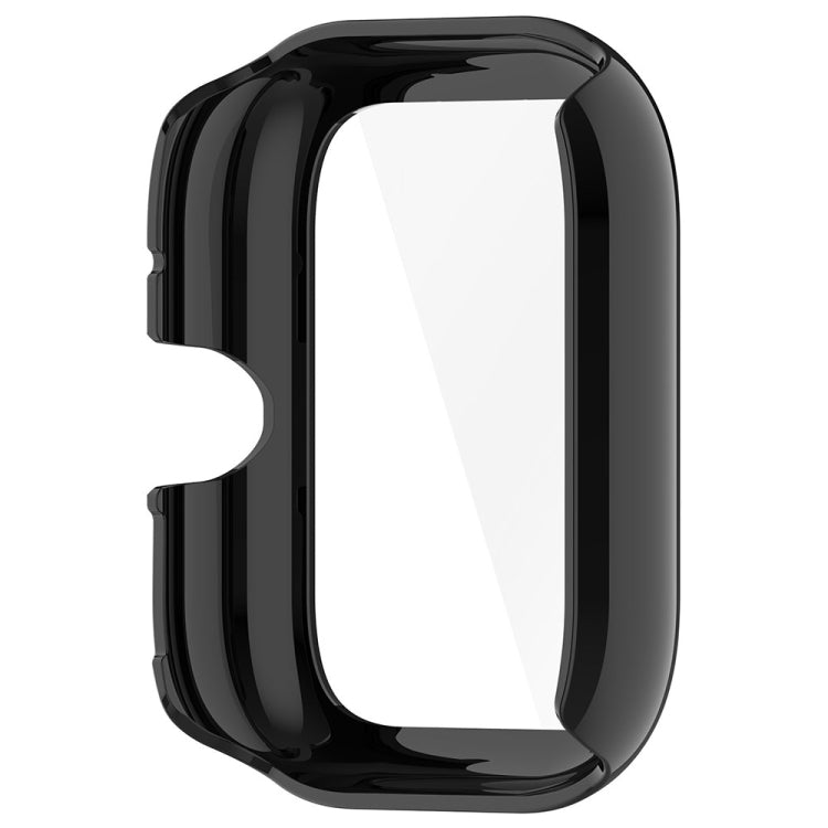 For vivo Watch GT PC + Tempered Glass Film Integrated Watch Protective Case(Black)