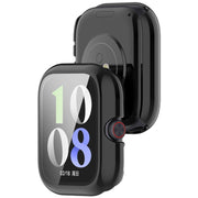 For vivo Watch GT PC + Tempered Glass Film Integrated Watch Protective Case(Black)