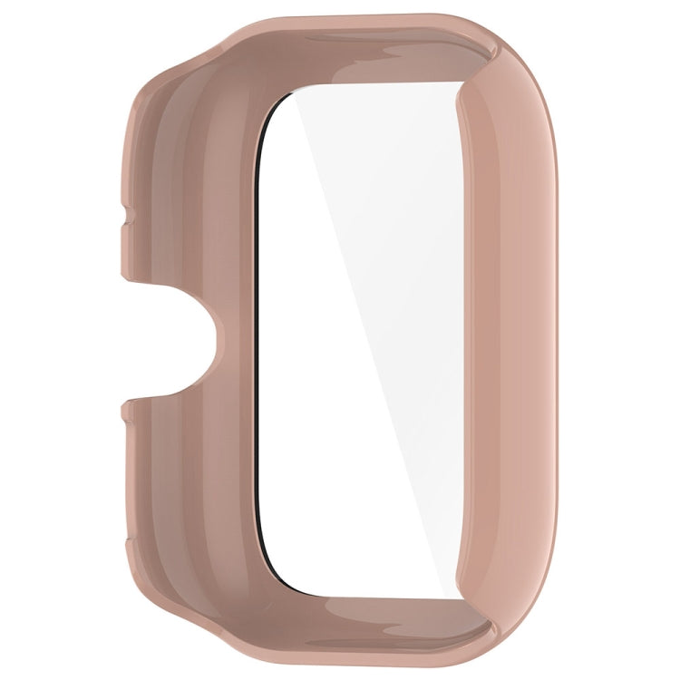 For vivo Watch GT PC + Tempered Glass Film Integrated Watch Protective Case(Pink)