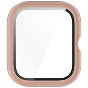 For vivo Watch GT PC + Tempered Glass Film Integrated Watch Protective Case(Pink)