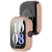 For vivo Watch GT PC + Tempered Glass Film Integrated Watch Protective Case(Pink)