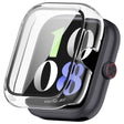 For vivo Watch GT PC + Tempered Glass Film Integrated Watch Protective Case(Transparent White) - Watch Case by PMC TechLife | Online Shopping South Africa | PMC TechLife | Buy Now Pay Later Mobicred
