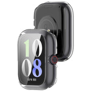 For vivo Watch GT PC + Tempered Glass Film Integrated Watch Protective Case(Transparent White)