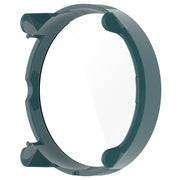 For Suunto Race PC + Tempered Glass Film Integrated Watch Protective Case(Pine Green)